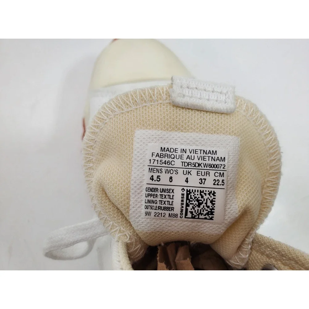 CONVERSE Run Star Motion High top White-Black-Honey  4.5 Men / Women - 6